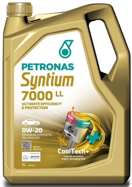 Petronas Syntium 7000 LL 0W20 5 Liter 