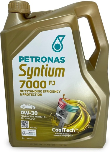 [UNEX11849.1] Petronas Syntium 7000 FJ 0W-30 5 Liter